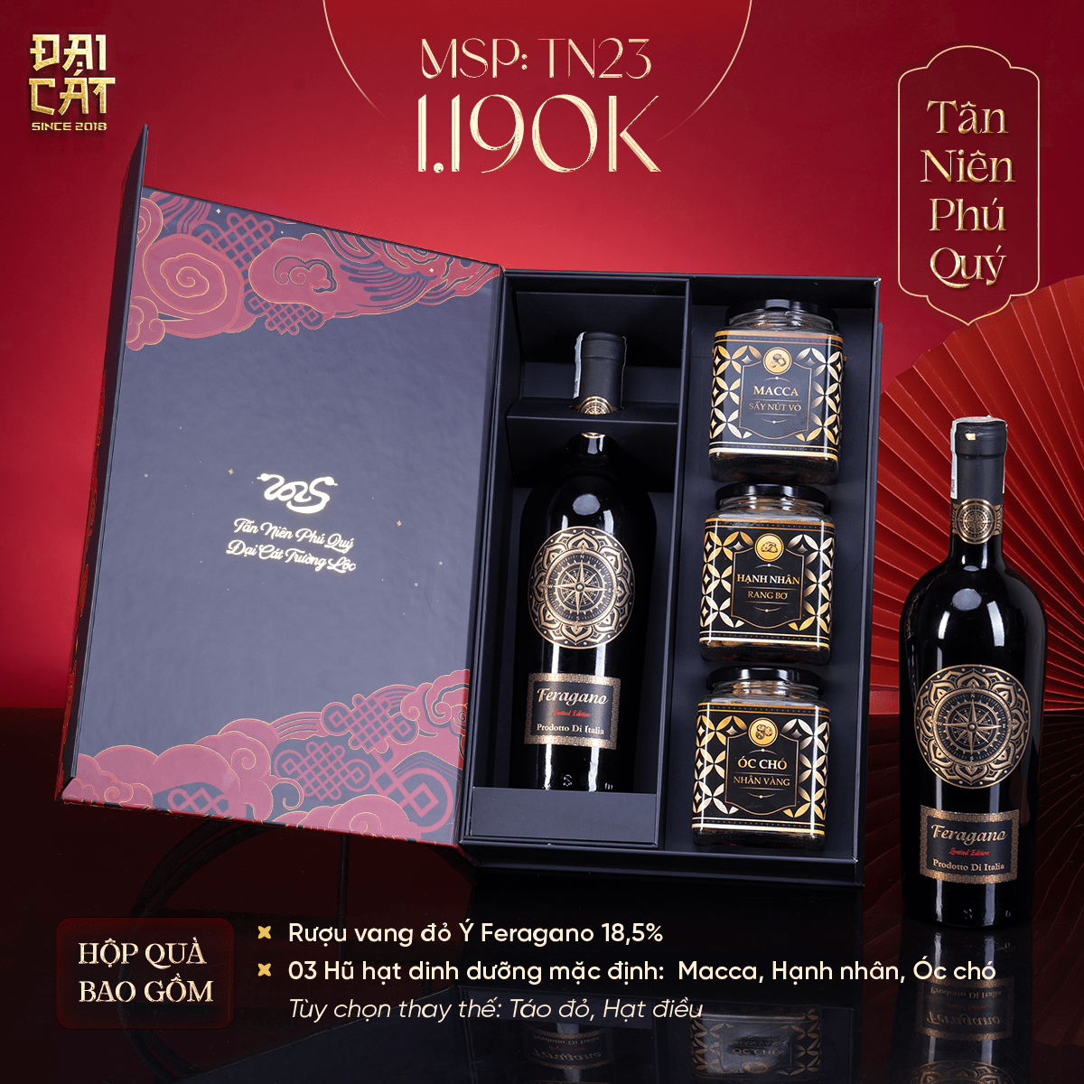 Set Quà Tân Niên Phú Quý 2 TN23